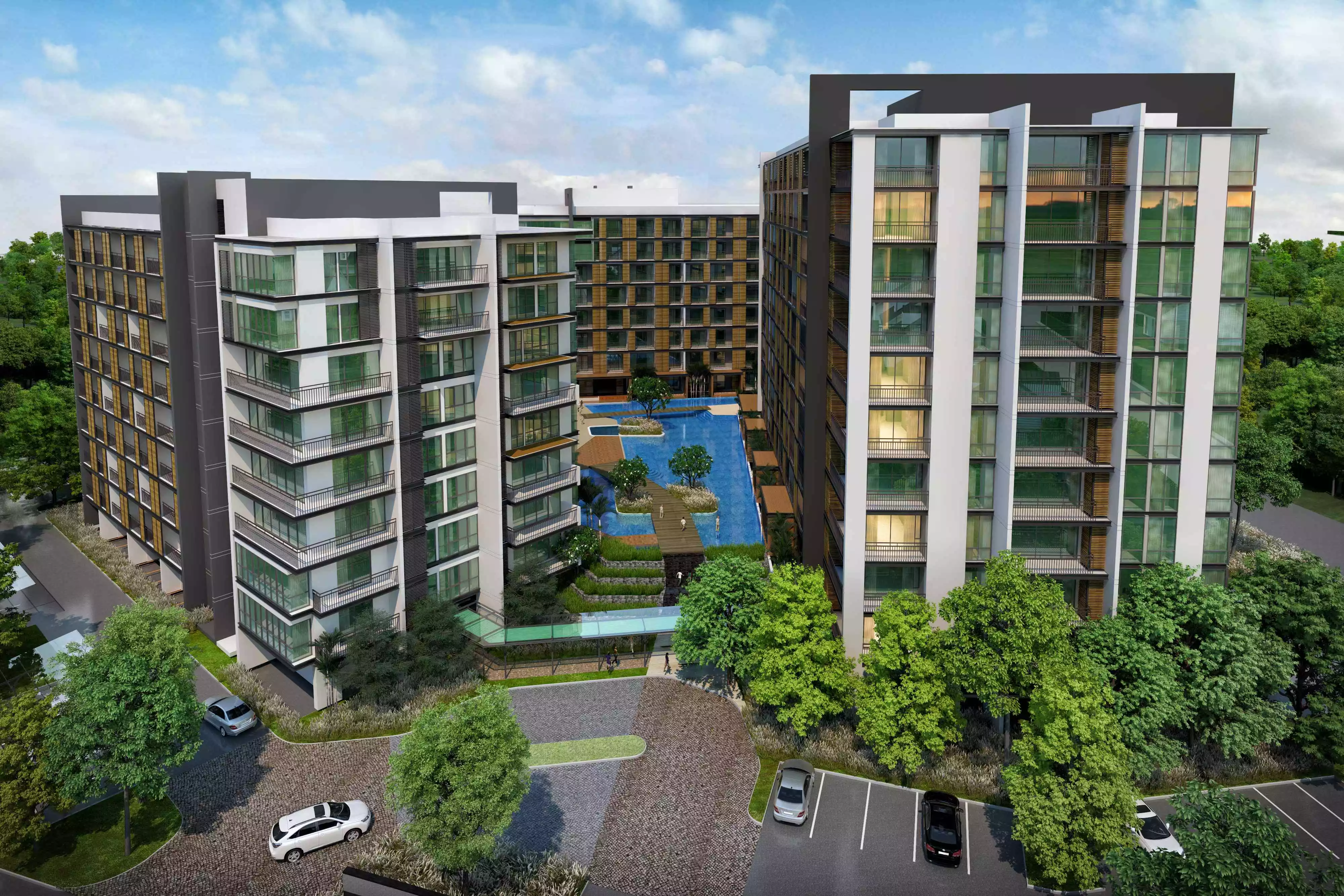 North park condominium Phnom Penh - Floor plan - 26