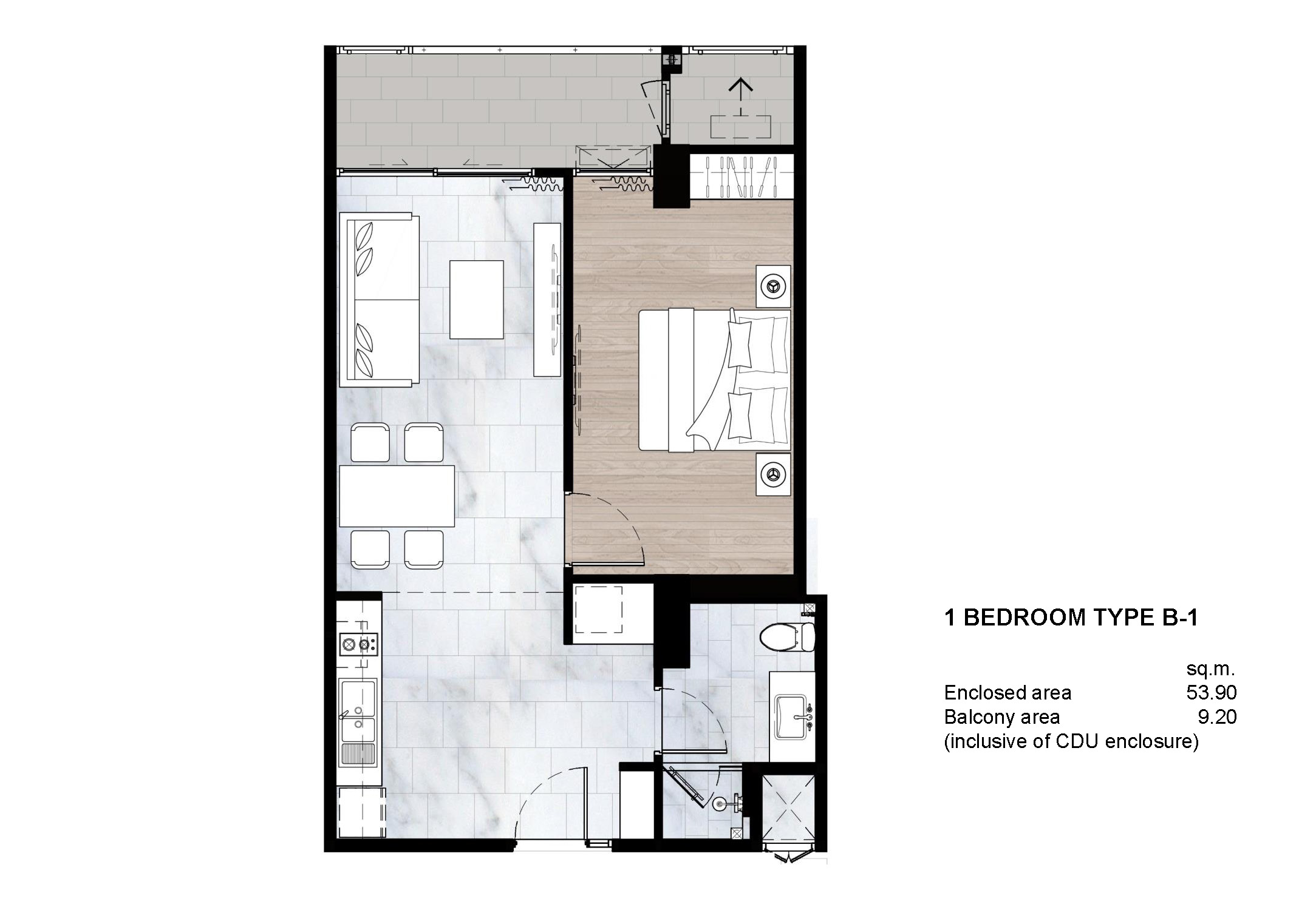 North park condominium Phnom Penh - Floor plan - 5