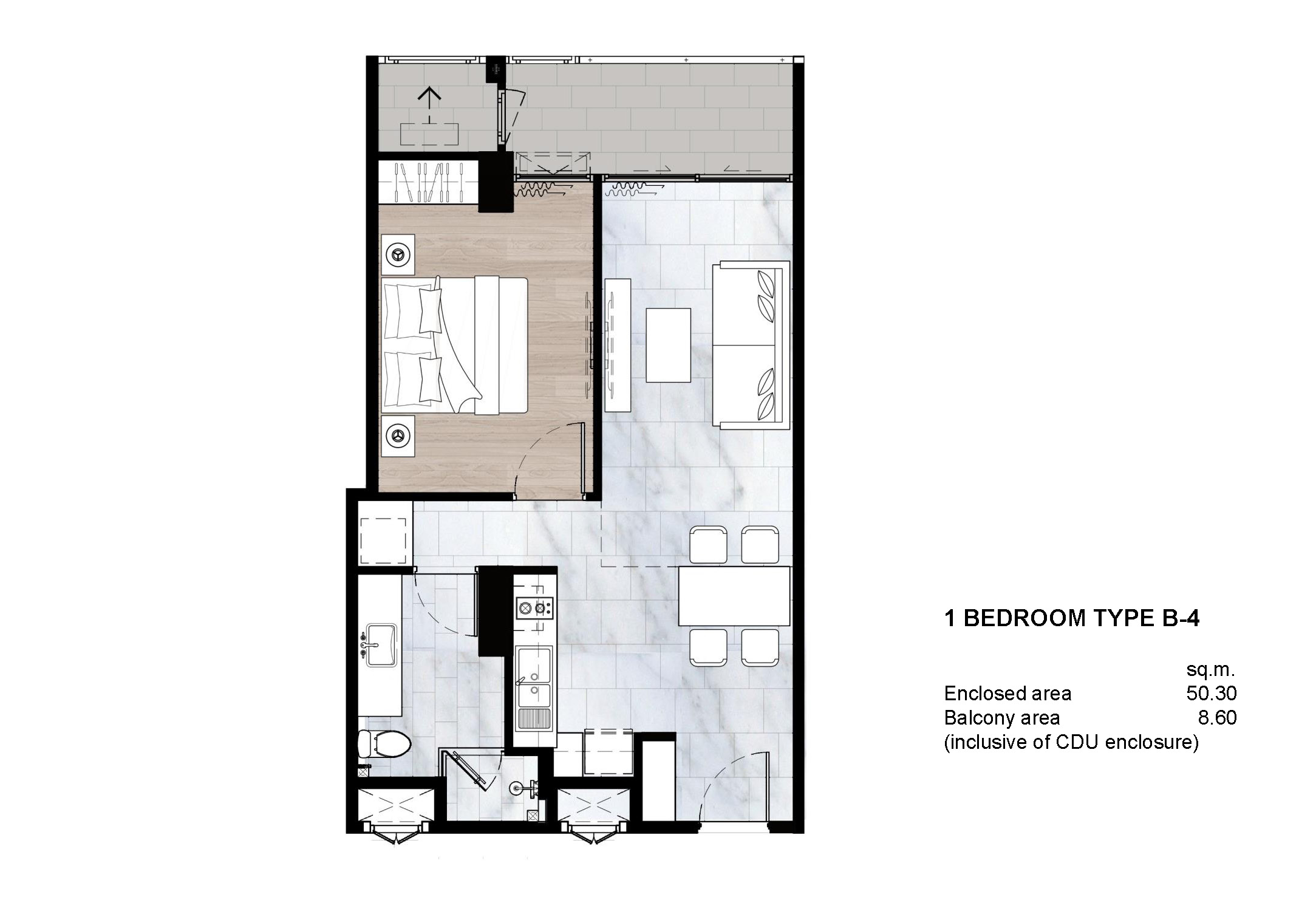 North park condominium Phnom Penh - Floor plan - 8