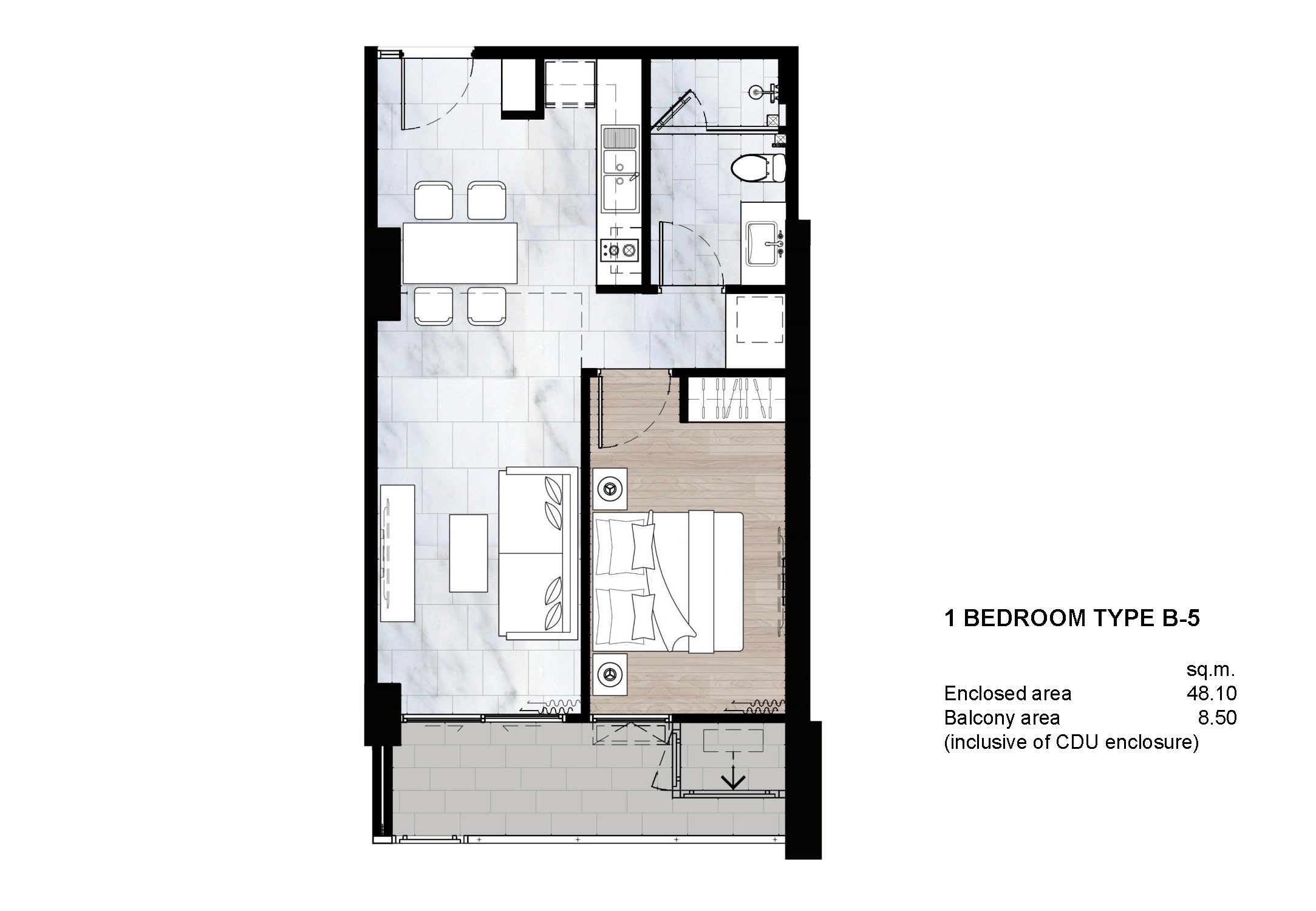 North park condominium Phnom Penh - Floor plan - 9